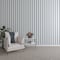 Ekena Millwork 48H x 3/8T Adjustable PVC Slat Wall Panel Kit w/ 4W Slats, Unfinished contains 11 Slats SWP55X48X0375UN - alternate 1